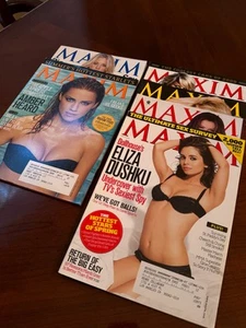 Maxim magazine lot 6, Alyssa Milano, Eliza Dushku, Kaley Cuoco... (Random years) - Picture 1 of 2
