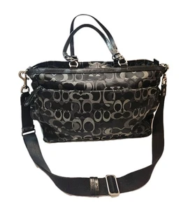 Coach Optic Signature Jacquard Wickeltasche Weekender Reisetasche F16176 - Bild 1 von 16