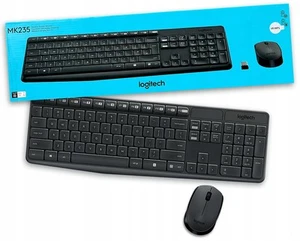 Tastatur K235 Maus M170 Logitech Wireless MK235 USB 1000 dpi KIT - Bild 1 von 16