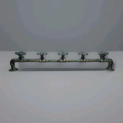 金属水管龙头刀 Bah 毛巾架工业浴室五金装饰 — 第 1/4 张图片