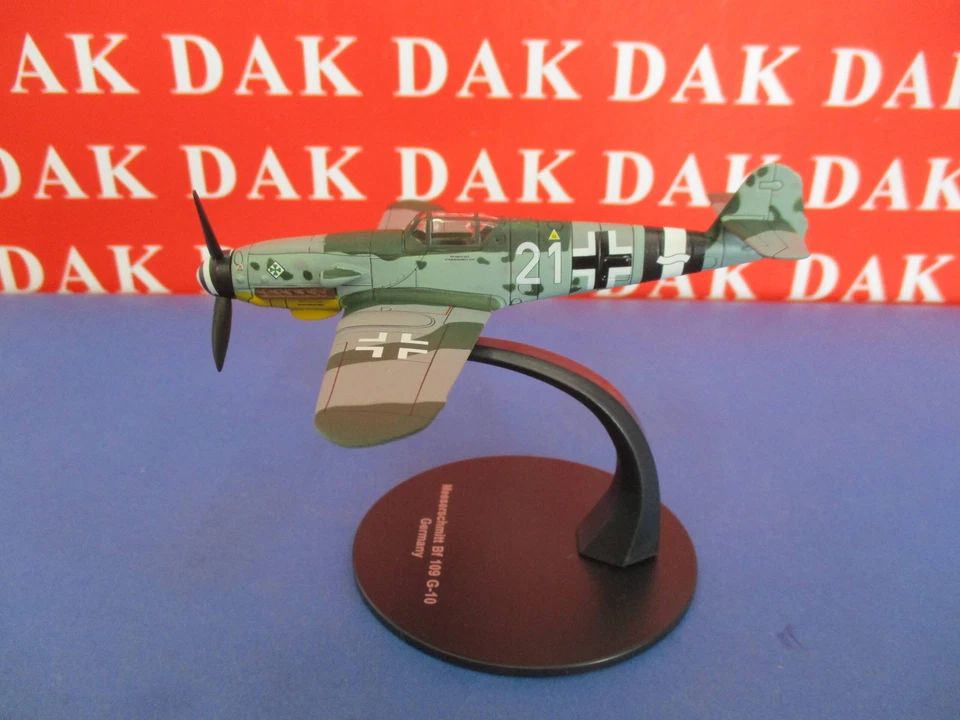 Die cast 1/72 Modellino Aereo Aircraft Messerschmitt Bf 109G-10 Germany - Immagine 1 di 4