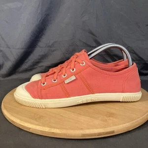Keen Madera Sneakers Women's 9/39.5 Pink Salmon Canvas Valcanized Shoes 1008840 - Picture 1 of 9
