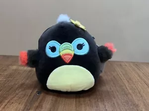 Squishmallow 5” Tito Toucan New Nwt Black Plush Kellytoy Bird - Picture 1 of 2