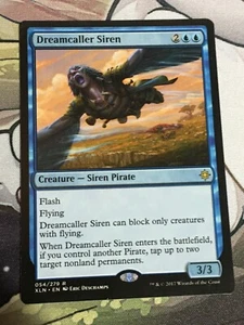 C6092 MAGIC MTG IXALAN DREAMCALLER SIREN #054 LP RARE - Picture 1 of 12