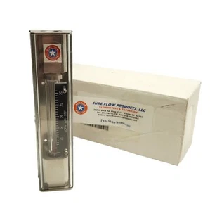 King Instruments 74V-234G041-2-1-3-5-0 Flowmeter, 65mm, 50SCFH Air STP 1/4in NPT - Picture 1 of 8