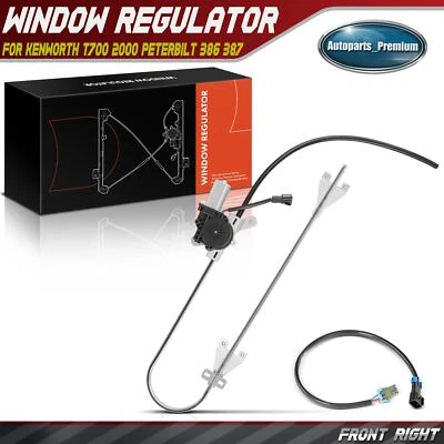 Регулятор стеклоподъемника с двигателем для Kenworth T700 2000 Peterbilt 386 передний правый - Изображение 1 из 4