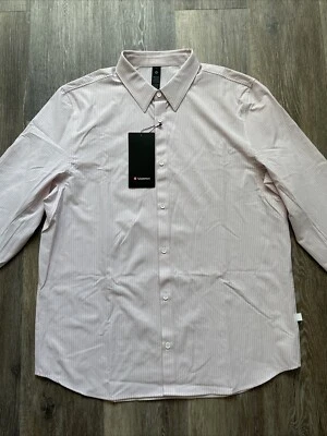 Lululemon New Venture Classic-Fit Long Sleeve Shirt, NWT, INPP, Size L - Image 1 of 4