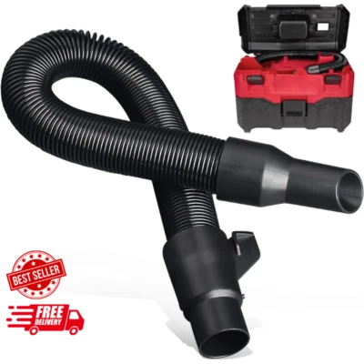 LEAFLEX 14-37-0105 Vacuum Hose for Milwaukee M18 Packout Vacuum 0970-20 0880-20, Fit 18V