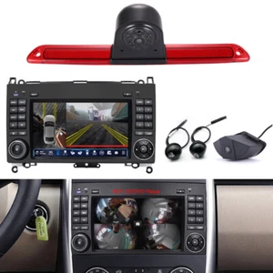 Radio GPS Autoradio Car reverse Camera 360 Panoramic For Mercedes-Benz Sprinter - Picture 1 of 18