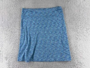 Columbia Skirt Womens Medium Blue Heather Pool Coverup Cotton Cotton Blend Beach - Picture 1 of 14