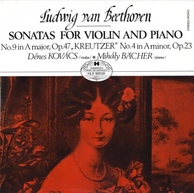 BEETHOVEN Violin Sonatas Op.47 & 23 KOVACS Hungaroton HLX-90019 Early Stereo NM Foto 1 de 3