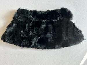 Preston & York Premier Shoulder Cape Shrug Rabbit Fur Cowl Scarf Neck Warmer - Picture 1 of 7