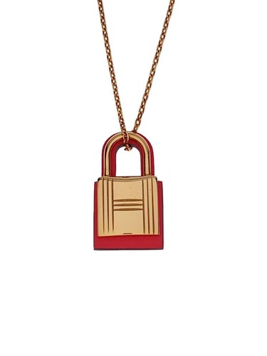 HERMÈS Collana donna HERMES in oro placcato con top usata