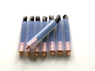 Beizpinsel Carbonpinsel Kohlefaserpinsel M6 60mm Nutzlänge Elektrolytisch Beizen - Bild 1 von 4