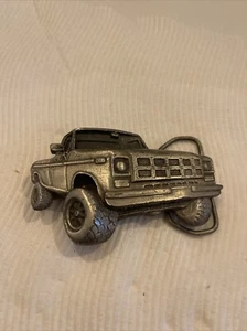 Vintage Bergamotte Pickup Truck Gürtelschnalle (1978) - Bild 1 von 4