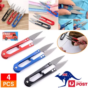 4pcs Sewing Nippers Scissors Clippers Snips Beading Thread Snippers Trimming - Picture 1 of 12