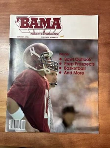 Jan 1986 ‘BAMA Inside The Crimson Tide ALABAMA Football Magazine  - Picture 1 of 1