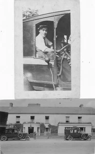 2 ORIGINAL PHOTOGRAPHS ANTIQUE CARS - VERY OLD! - Picture 1 of 4