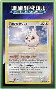 Toudoudou - DP04:Duels au Sommet - 70/106 - Carte Pokémon Française - Picture 1 of 1