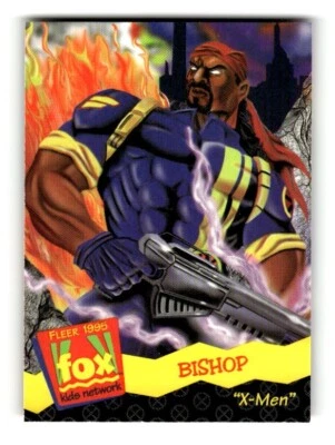 1995 Fox Kids Network X-Men Collectible Trading Card #109 Bishop - Image 1 of 4