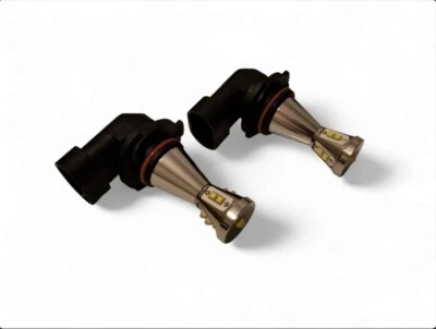 2pcs 12v HB4 9006 Cree LED 6000k Cold White - Image 1 of 4