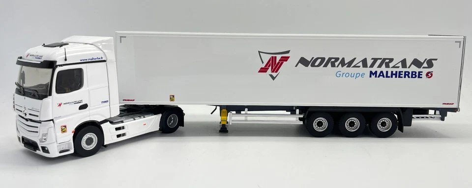 ELIGOR - MERCEDES Actros 5 4x2 con rimorchio a 3 assi NORMATRANS- Groupe MALH... - Immagine 1 di 1