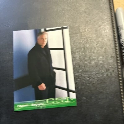 B16s CSI Series One 1 2003 Strictly Ink #50 Gill Grissom William Peterson Gil - Image 1 of 2