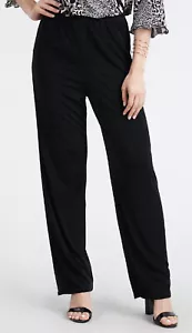 JOSTAR Poly Spandex SLINKY Stretch Strick KLEIDERHOSE schwarz REISE S M L XL 2X 3X - Bild 1 von 8