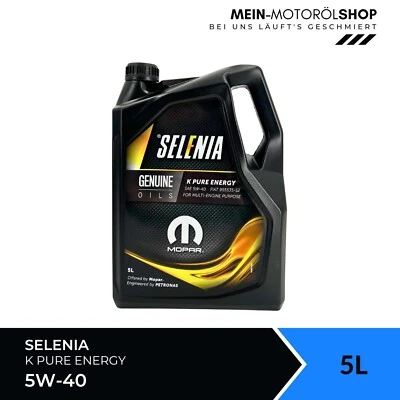 Selenia K Pure Energy 5W-40 5 litri