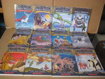 Magic Tree House "MERLIN MISSION" Books by Mary Pope Osborne (sequence 1 - 12) - Image 1 of 4