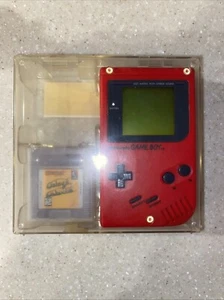 Nintendo Play it Loud! Gameboy - Red with Case - WORKING - With Tetris Plus - Picture 1 of 14