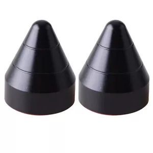 Universal Bump Protector Spike Guards Cover Fits Car Front/Rear Bumpers Black BI - Picture 1 of 8