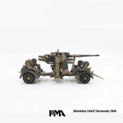 PMA 1/72 Scale Bundeswehr 88MM Gun Trailer Flak 37 Normandy 1944 Model  Toy - Image 1 of 4