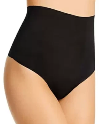 Commando L54047 Women's Black Featherlight Control Thong Size Medium - Image 1 of 3