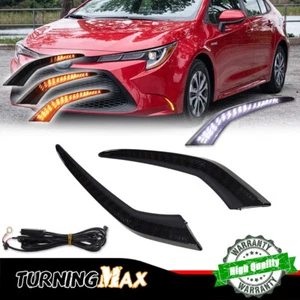 For Toyota Corolla LE Front Bumper LED Daytime Running DRL Fog Lights 2020~2024 - Bild 1 von 12