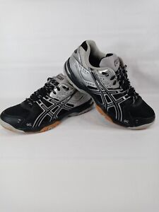 ASICS Gel-Rocket Womens Volleyball Shoes Size 6½ - 6.5 -Black- Slightly Used