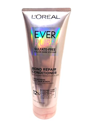 L'oreal Paris ~Ever Pure ~Bond Repair Conditioner ~Sulfate Free ~6.8 fl oz   - Image 1 of 4