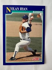 1991 Score NOLAN RYAN Baseball Card #4  Texas Rangers  HOF -"The Ryan Express"