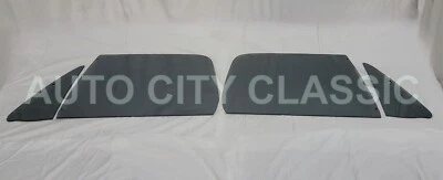 1972 1973 1974 1975 1976 1977 Dodge Ramcharger Vent Door Glass Grey Side Set - Image 1 of 4