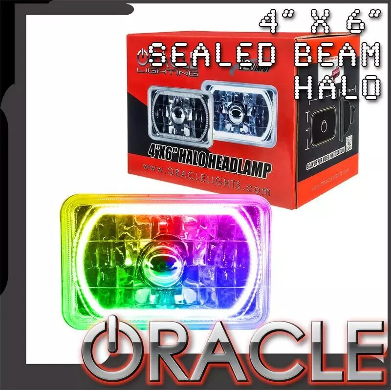 Oracle Lighting preinstalado 4x6" H4651 / H4656 haz sellado ColorSHIFT 6909-333 Foto 1 de 1