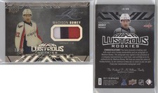2017-18 SPx UD Black Lustrous Rookies /65 Madison Bowey RPA Rookie Patch Auto RC