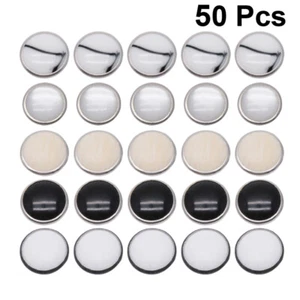 50 Pcs Snap Suit Men's Man Buttons for Clothes Metal Snaps Fabric - Picture 1 of 11