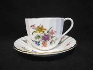 Royal Worcester Roanoke White Teacup and Saucer - Picture 1 of 1