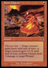Magic the Gathering MTG Fever Charm (202) Onslaught   NM