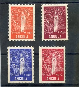 JUEGO ANGOLA Sc 315-8 (SG 434-7)*F-VF LH FATIMA $240 - Imagen 1 de 1