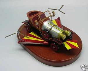 Chitty Chitty Bang Bang Flying Car Mahogany Kiln Dry Wood Model Large New - Picture 1 of 1