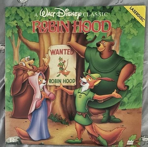 Walt Disney Robin Hood Laserdisc - Picture 1 of 2