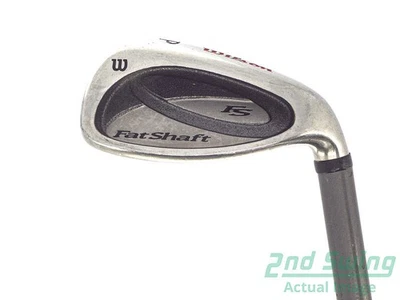 Wilson Staff Fatshaft II Single Iron 9 Iron Graphite Stiff Right 35.75in - Image 1 of 4