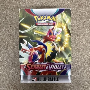 [Empty] Pokémon TCG Scarlet & Violet Build & Battle Deck Box [NO CARDS] - Picture 1 of 7