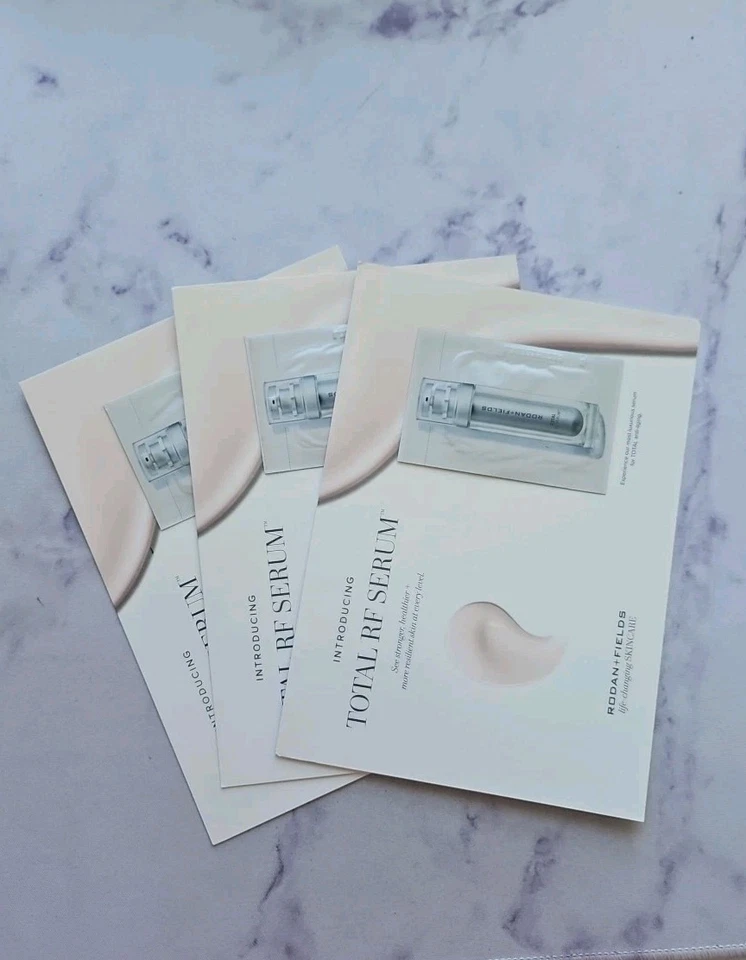 3x Rodan + Fields Total RF Serum Anti-Aging Sample GWP 0.02 fl. oz. - Image 1 of 1